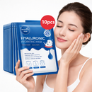 Máscara facial- ácido hialurônico.