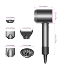 Secador de Cabelo Iônico Secagem Rápida Ar Quente/Frio JORGE