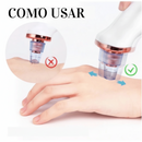 Removedor Cravos e Espinhas Extrator de Cravos Sucção a Vácuo Aparelho Recarregável Sugador Remove Acne