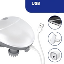 Massageador elétrico portátil pequeno de cabeça, ombro e pescoço