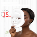 7 Cores Led Máscara Fóton Terapia Para Cuidados Com A Pele Endurecimento Anti-Envelhecimento Beleza Facial Ferramentas D